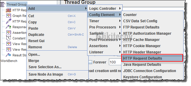  adding jmeter elements in performance testing